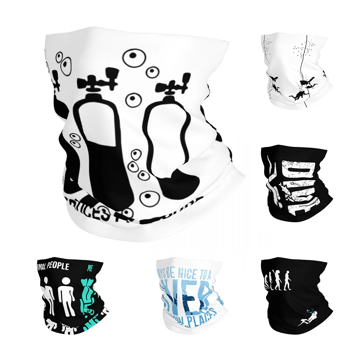 Sports Mask Breathable - Nueva bandana para buceo, cubrecuello con