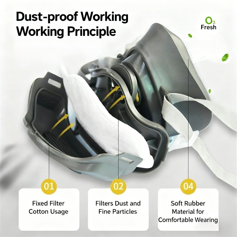 Respirador Antipolvo, Máscara  - Kn95 Respirator Mask reseña y precio