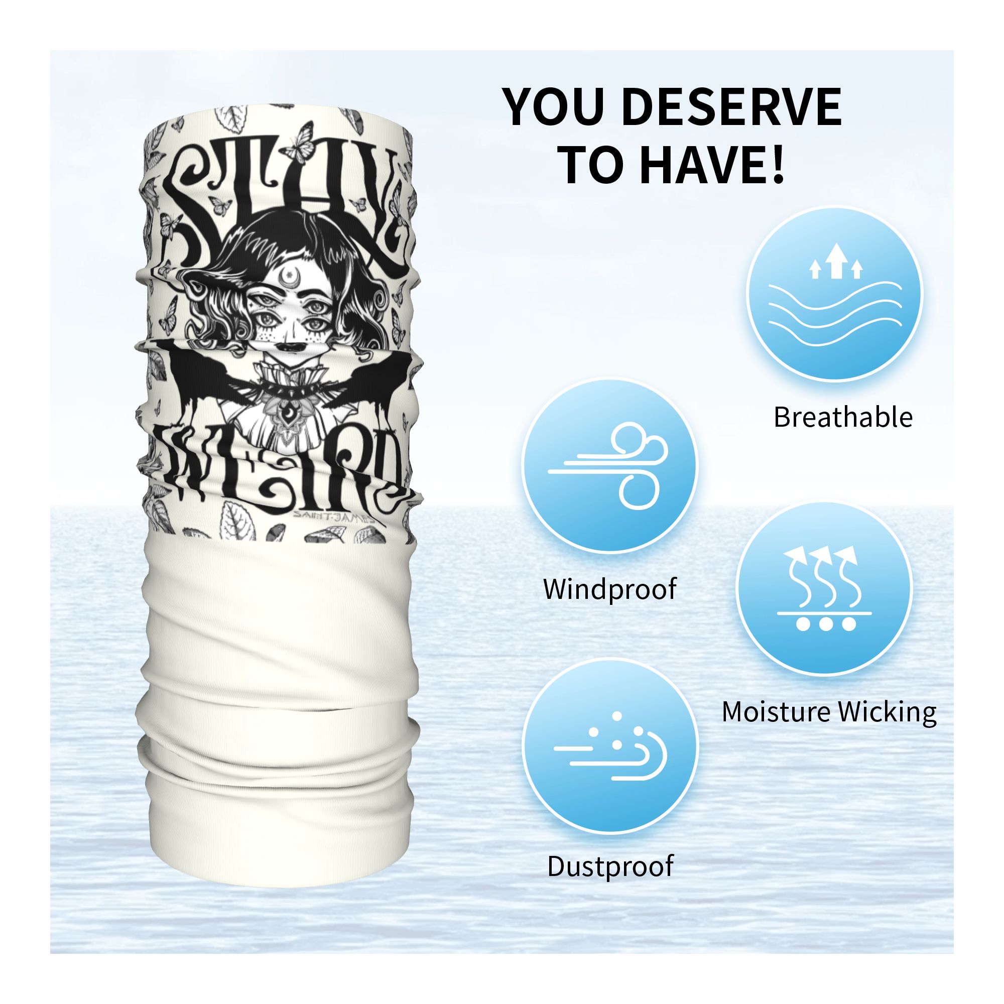Balaclava Tubular Personalizad - Neck Gaiter Face Cover reseña y precio
