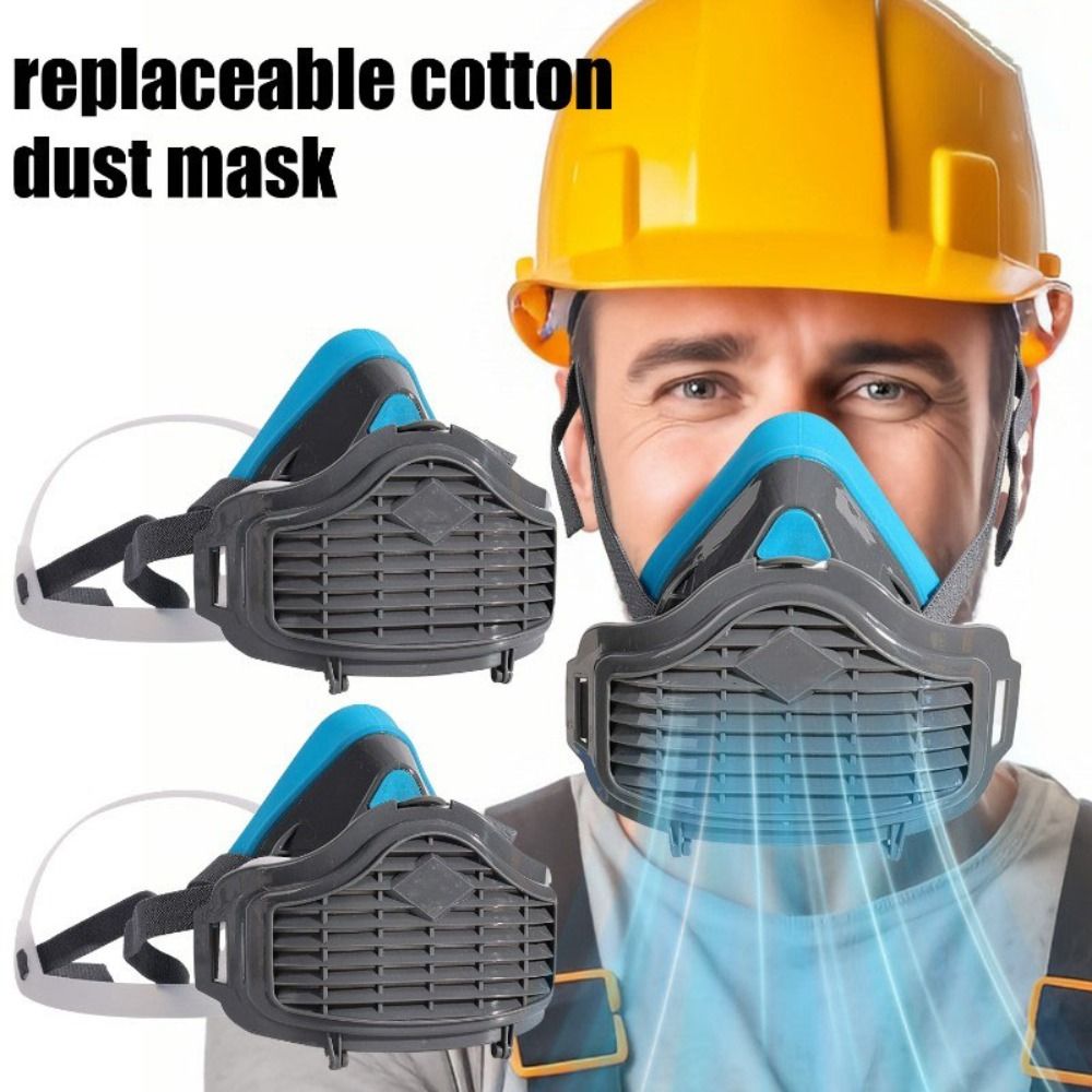 Máscara Facial de Silicona a P - Respirator Half Face reseña y precio