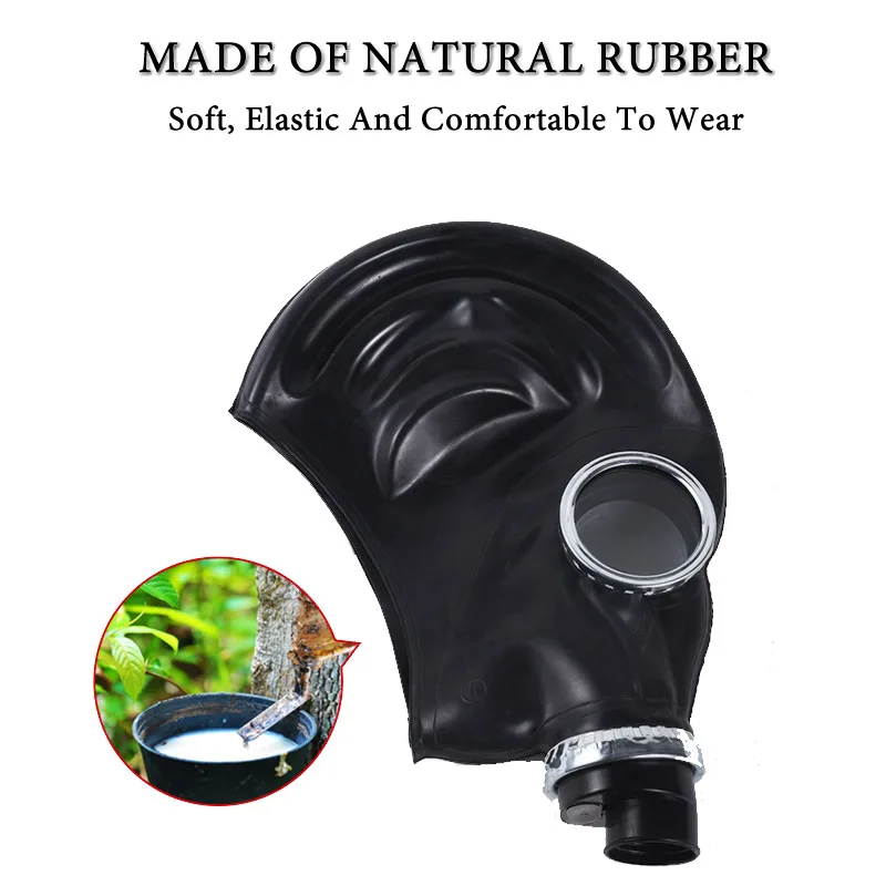 Máscara de Gas de goma química - Face Mask Storage Box reseña y precio
