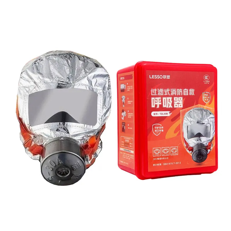 Máscara de Escape de Emergenci - Kn95 Respirator Mask reseña y precio