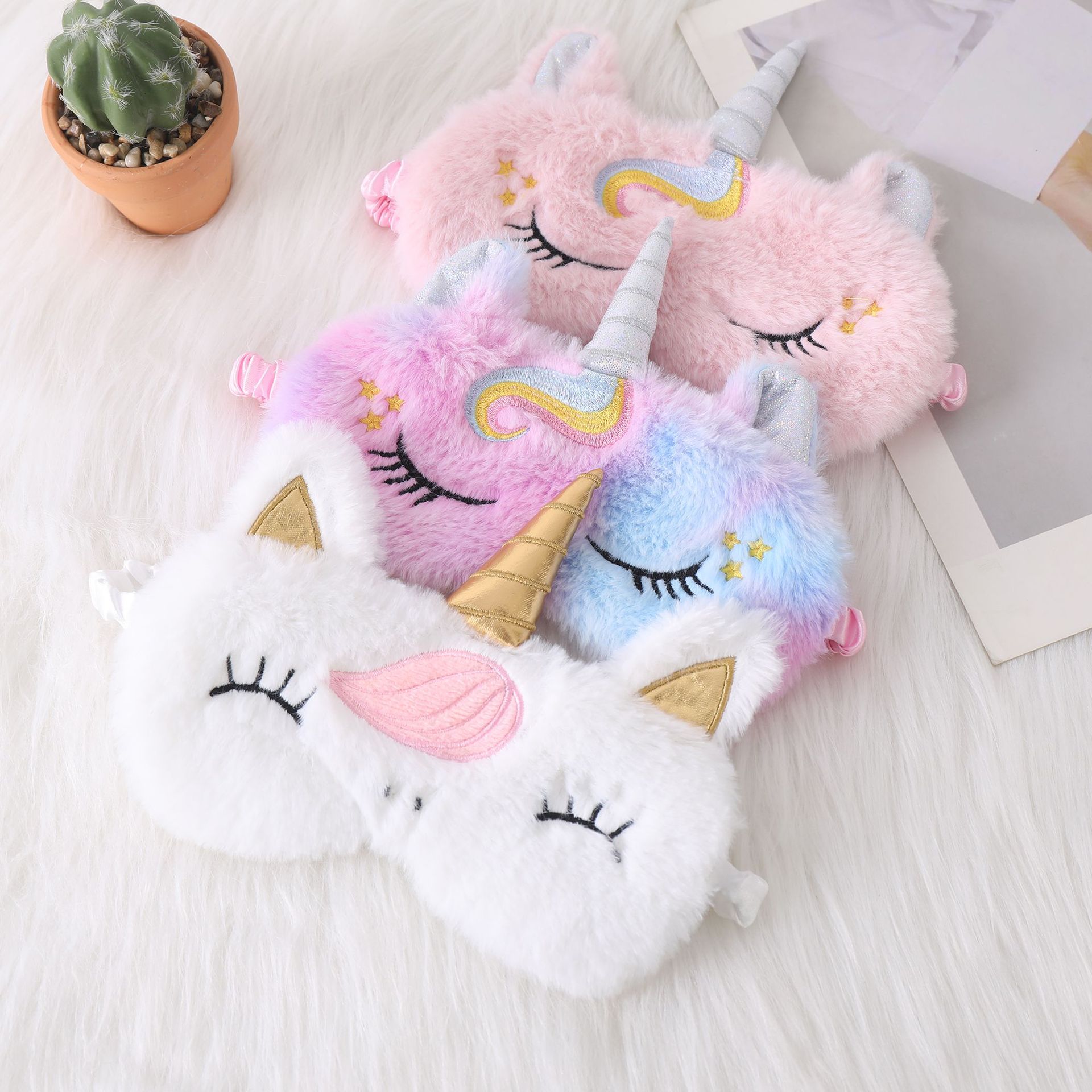 Máscara de Ojos de felpa suave - Kids Face Mask reseña y precio