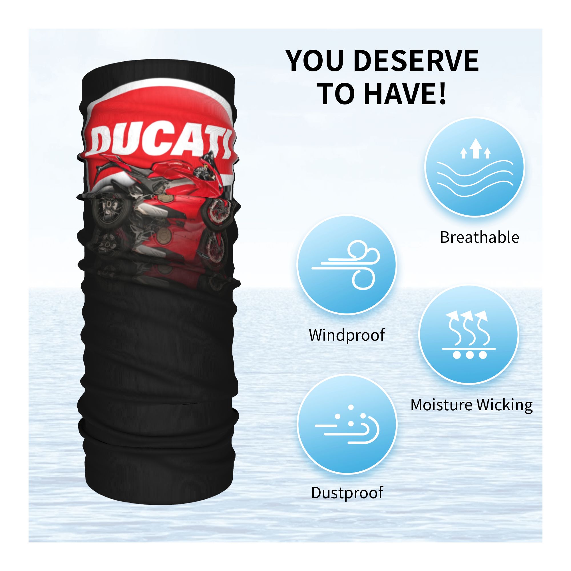 Balaclava Tubular Personalizad - Neck Gaiter Face Cover reseña y precio
