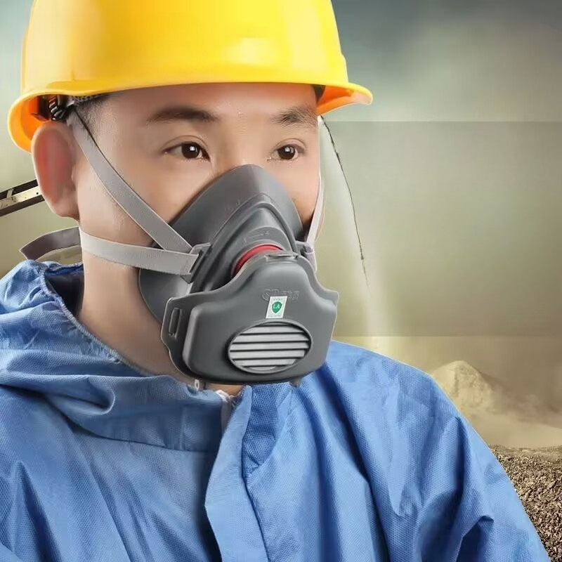 Mascarilla de seguridad de gom - Respirator Half Face reseña y precio