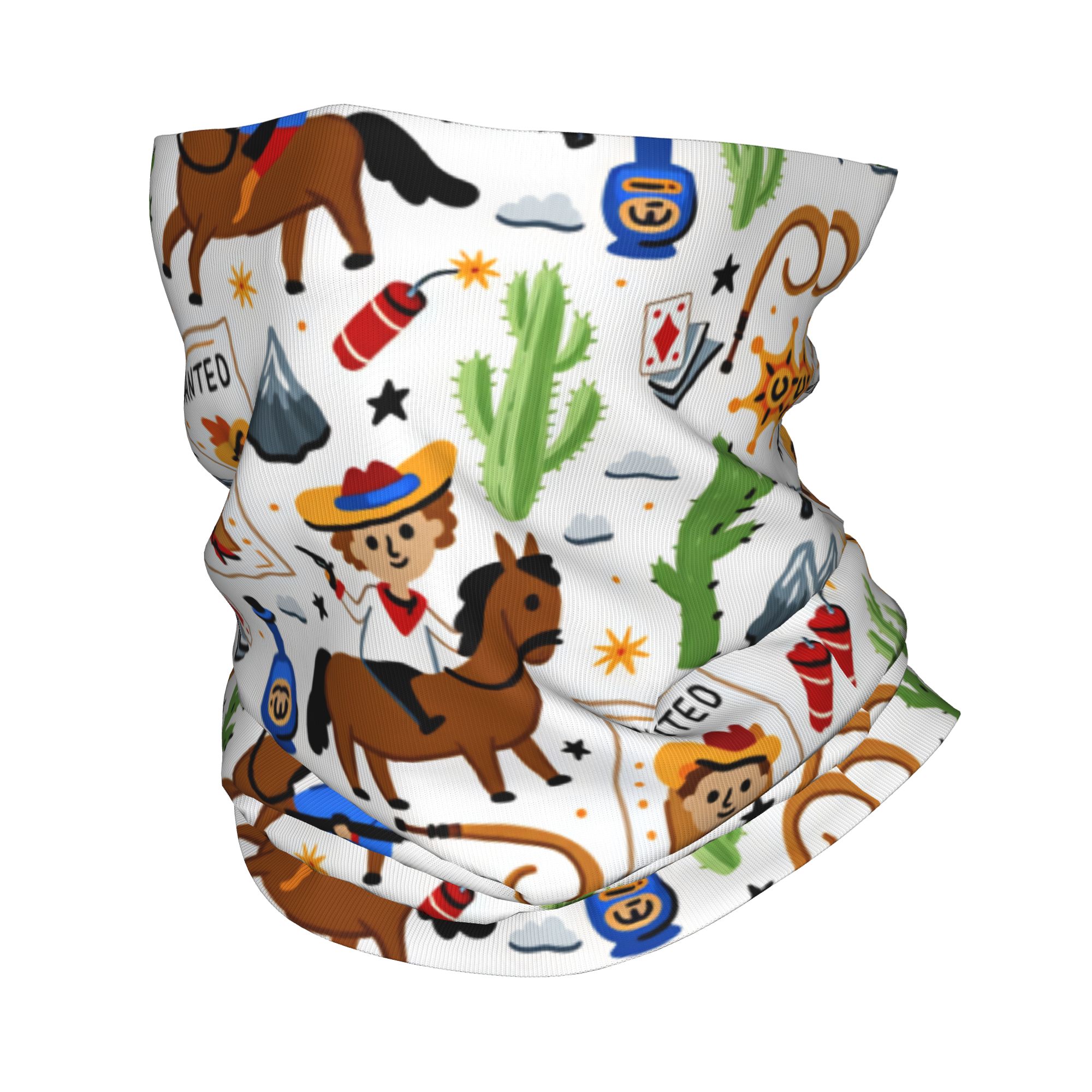 Pasamontañas de Vaquero del Oe - Kids Face Mask reseña y precio